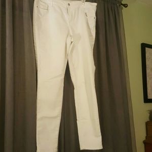 Oldnavy Rockstar white jeans